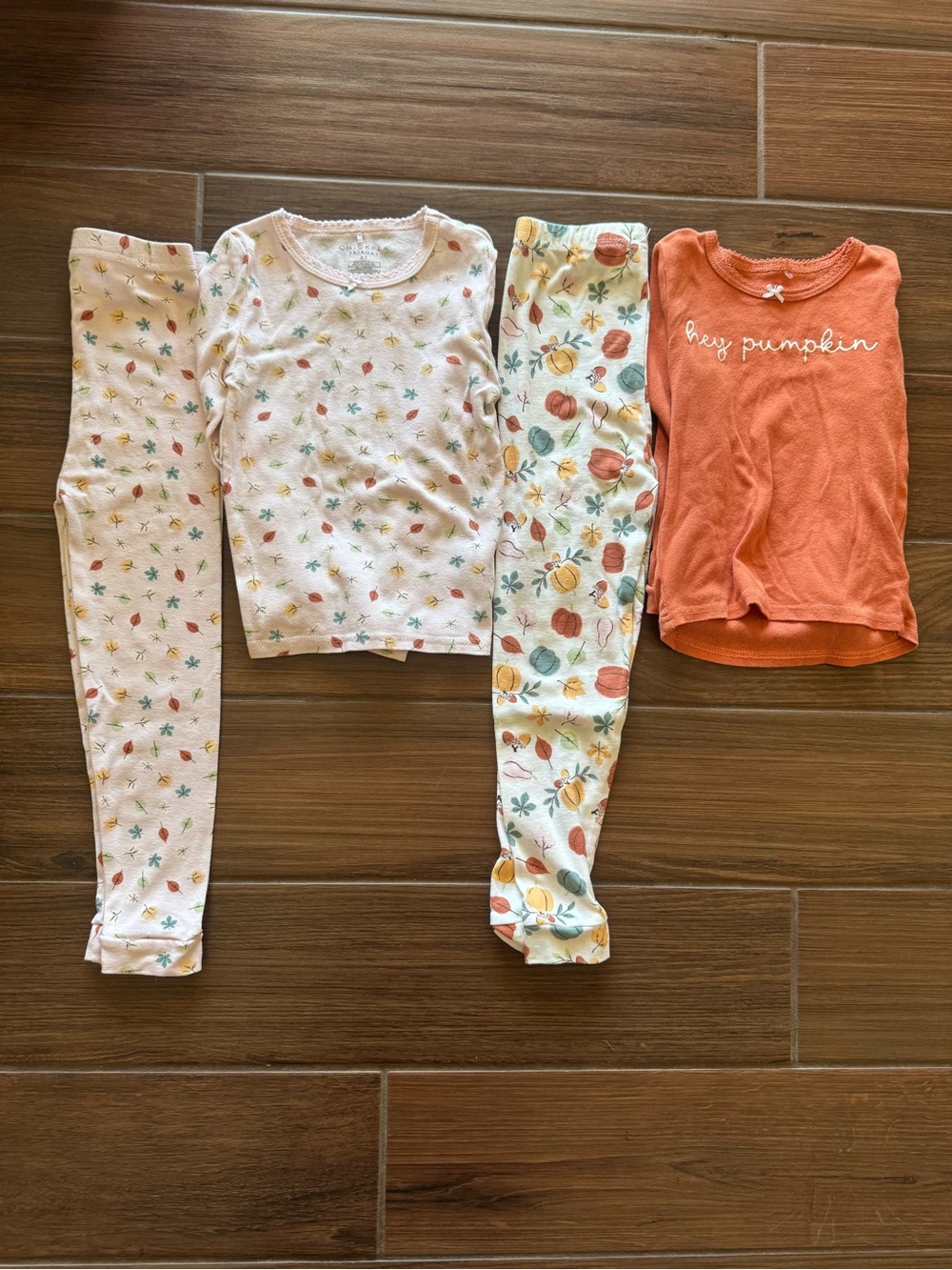 Chickpea Pajamas Fall ‘Hey Pumpkin’ 5t
